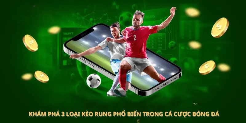 Khám phá 3 loại kèo rung phổ biến trong cá cược bóng đá